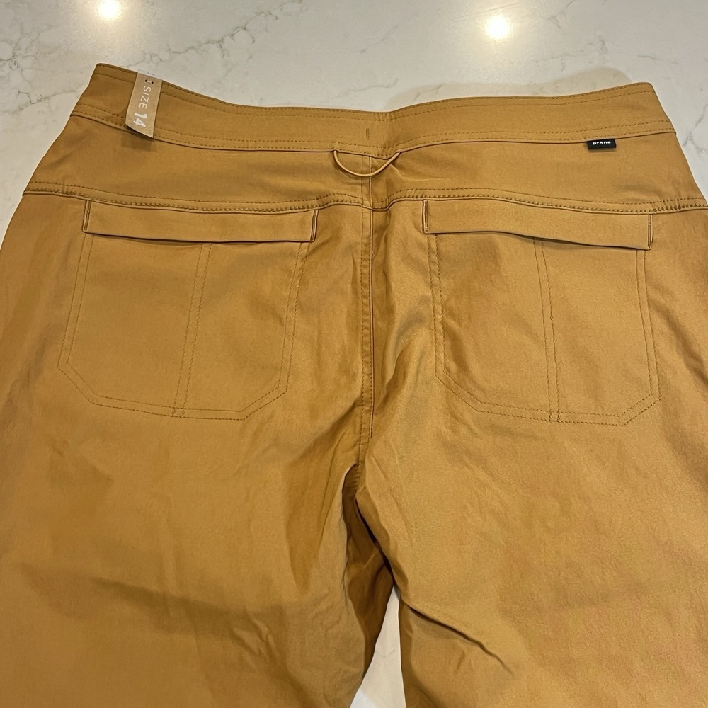 Prana NEW Halle Jogger II Pants Womens 14 Earthbound Brown Hiking Outdoors - Picture 10 of 16